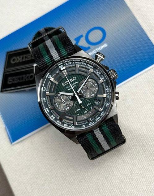Seiko - Chronograph Date - Zonder Minimumprijs - SSB411P1 -, Handtassen en Accessoires, Horloges | Heren