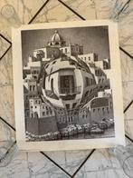 M.C. Escher (1898-1972) - Balkon, Antiek en Kunst
