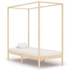 Hemelbed 90x200 Grenen - OP=OP! - 35% Korting!, 90 cm, Eenpersoons, Verzenden, Nieuw