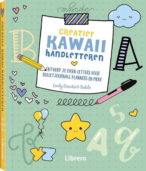 Creatief Kawaii handletteren 9789463593632, Boeken, Hobby en Vrije tijd, Zo goed als nieuw, Verzenden