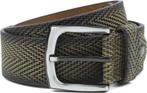 Suitable Riem Structuur Leer Groen maat 105 Heren, Kleding | Heren, Riemen en Ceintuurs, Verzenden, Echt leder, Nieuw, Suitable