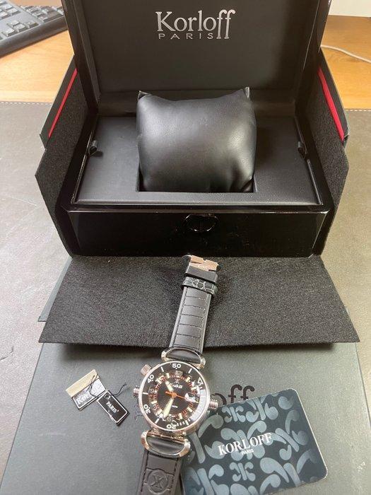Korloff - Heren - 2000-2010, Handtassen en Accessoires, Horloges | Heren