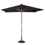 Parasol vierkant zwart 2,5 meter | 2,7(h)x 2,5(Ø)m Bolero, Zakelijke goederen, Verzenden, Nieuw in verpakking