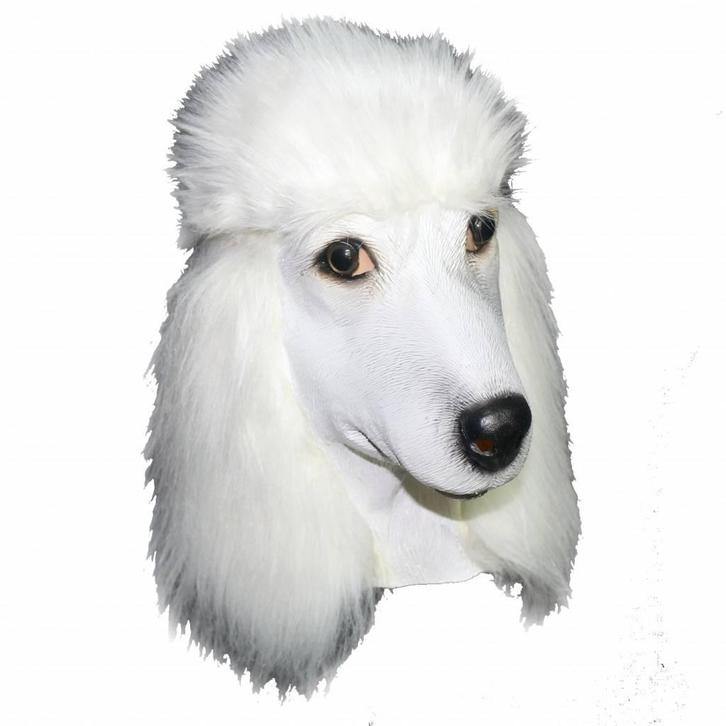 Hondenmasker Poedel, Hobby en Vrije tijd, Feestartikelen, Verzenden