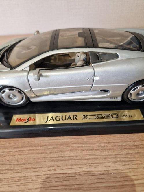 Maisto 1:18 - Model sportwagen - Jaguar - XJ220, Hobby en Vrije tijd, Modelauto's | 1:5 tot 1:12