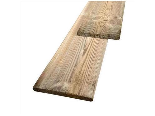 Grenen houten tuinplank ±16x140mm geschaafd VDV, Bricolage & Construction, Bois & Planches, Enlèvement ou Envoi