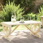 vidaXL Tuintafel 90x50x40 cm massief vurenhout, Tuin en Terras, Tuintafels, Verzenden, Nieuw