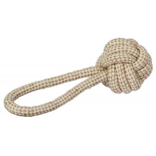 Bal aan touw m Ø8 x 21 cm jute-katoen - kerbl, Dieren en Toebehoren, Honden-accessoires, Nieuw