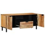 vidaXL TV Eenheden Massief Acacia Hout 105 x 33,5 x 46 cm, Huis en Inrichting, Verzenden, Nieuw