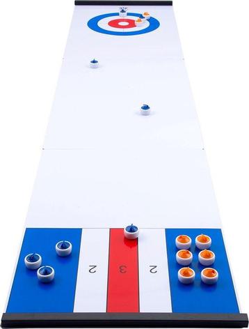 Engelhart Speelbord Voor Curling En Shuffle Wit 180 X 39 Cm, Verzenden