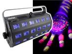 Ibiza LED-STUV24 2-in-1 UV Blacklight, Witte LED En Strobo