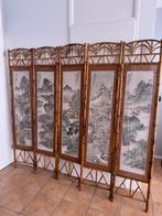 Kamerscherm - Elegante Authentieke Chinese Bamboe