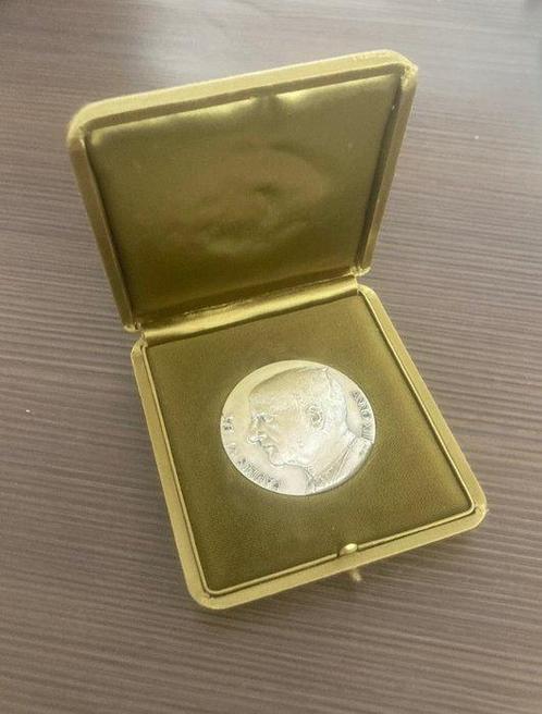 Vaticaan. Medaglia in argento 1975 Papa Paolo VI (Zonder, Postzegels en Munten, Munten en Bankbiljetten | Toebehoren
