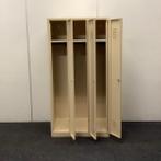 Locker - Garderobekast 3 vaks, Manutan (hxbxd) 180x89x50 cm,