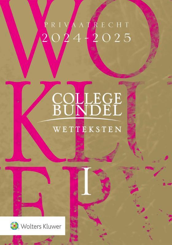 Collegebundel 2024-2025 9789013175714 Wolters Kluwer, Livres, Science, Envoi