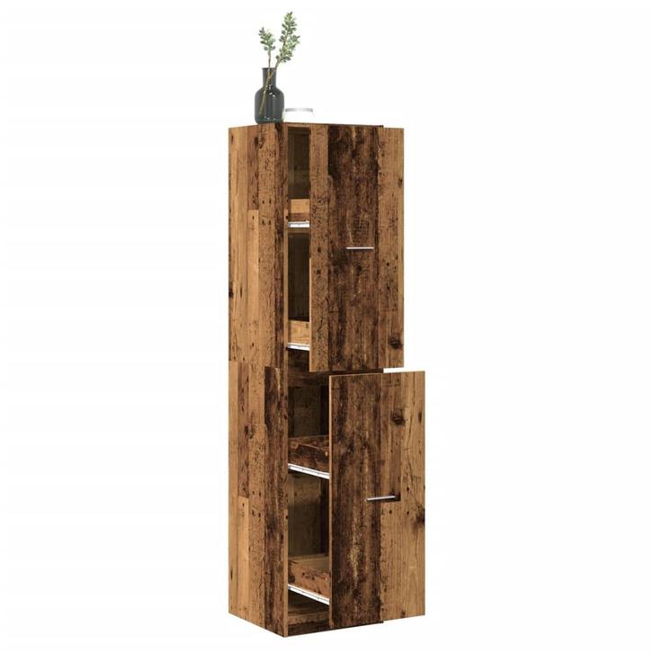 vidaXL Apothekerskast 40x41x174,5 cm bewerkt hout oud, Maison & Meubles, Armoires | Autre, Envoi