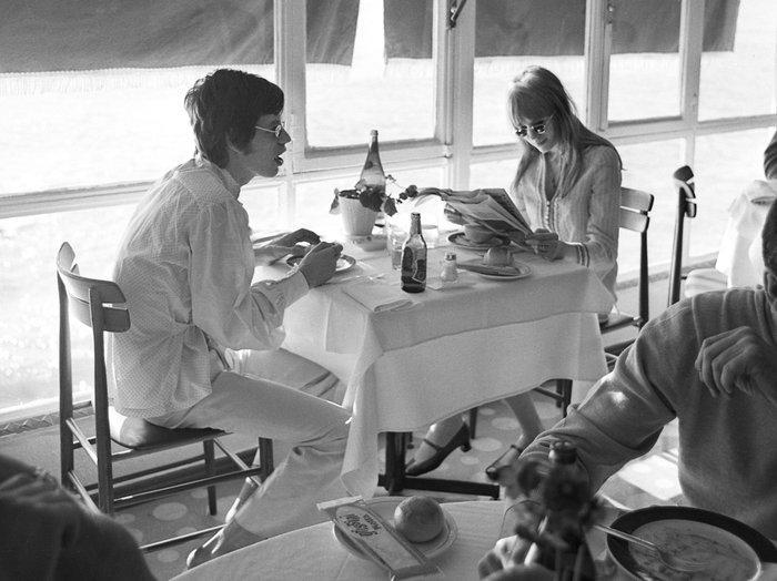 Franco Turcati - Mick Jagger e Marianne Faithfull 1967, Antiek en Kunst, Kunst | Schilderijen | Modern