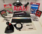 Atari - 2600 Junior CIB + Arcade Joystick & 2 boxed games, Games en Spelcomputers, Nieuw