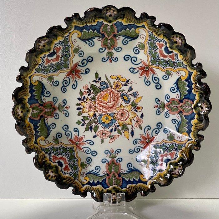 Koninklijke Tichelaar - Makkum - Plateau (3) - Faïence -, Antiek en Kunst, Curiosa en Brocante