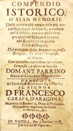 Parrino Domenico Antonio. - Compendio Istorico. - 1708
