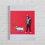 Genummerde Editie BANKSY Barking Dog (Rood), Verzenden