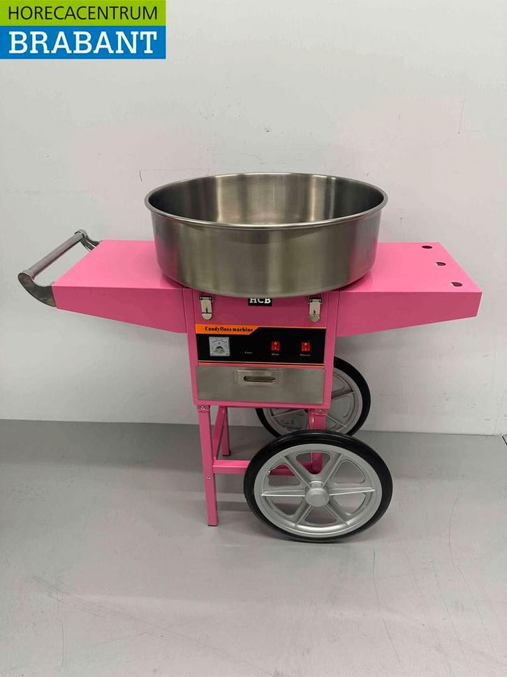 HCB Suikerspinmachine met onderstel 52 cm 230V Horeca, Zakelijke goederen, Horeca | Keukenapparatuur, Ophalen of Verzenden