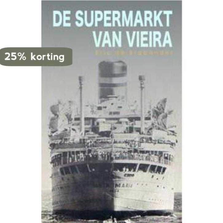 De supermarkt van Vieira 9789062658411 Eric C. de Brabander, Livres, Romans, Envoi