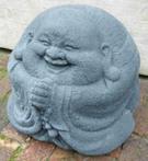 Boeddha beelden, lachende chinese buddha, lavasteen beeld