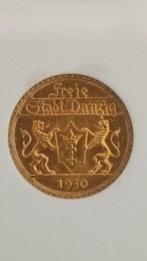 Duitsland, Polen, Danzig. 25 Gulden 1930 in ANA Slap MS 65, Postzegels en Munten