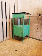 Medicijnkastje - Vintage industriële kast - Staal, Antiek en Kunst