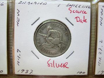 Nieuw-Zeeland. Sterling Coinage (1933-1965). Collection of, Postzegels en Munten