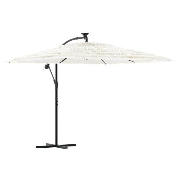 Grote Parasol Wit | Tweede Kansje | OP = OP, Tuin en Terras, Parasols, Nieuw, Verzenden
