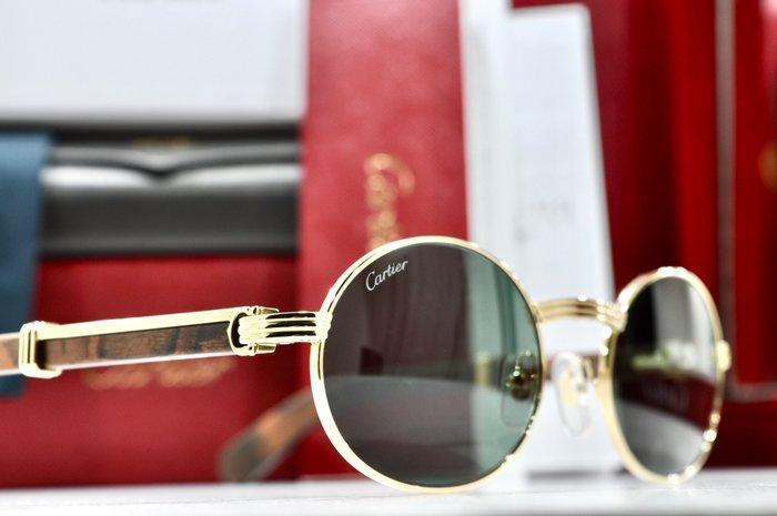 Cartier - Cartier Decor in legno new Giverny Maradona Telaio, Handtassen en Accessoires, Zonnebrillen en Brillen | Dames