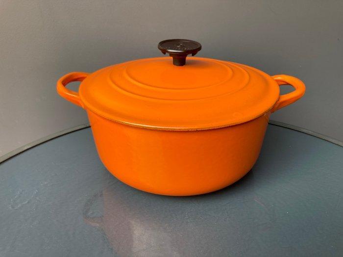 Le Creuset - Braadpan - C - Emaille, Fonte, Antiek en Kunst, Antiek | Keukengerei