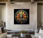 PLM-Art - Christ Coin Vitraux Style