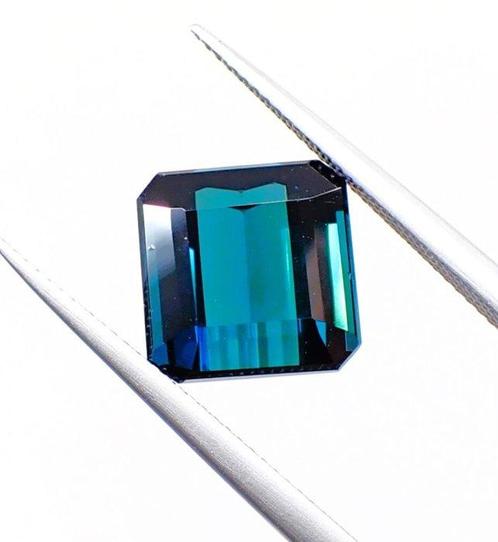 1 pcs Blauw Toermalijn - 2.74 ct - Antwerp Laboratory for, Handtassen en Accessoires, Edelstenen