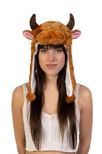 Muts Flappen Donkerbruine Stier Laplander met Oortjes Bruin, Vêtements | Femmes, Chapeaux & Casquettes, Ophalen of Verzenden