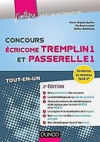 Concours Écricome Tremplin 1 et Passerelle 1 - 2e éd. - ..., Gelezen, Speller, Marie-Virginie, Boisbourdain, Pia, Verzenden