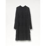 By Malene Birger • zwarte midi jurk Duranta • 34, Kleding | Dames, Verzenden, Zwart, Maat 42/44 (L), Nieuw