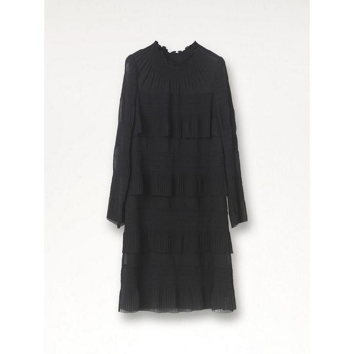 By Malene Birger • zwarte midi jurk Duranta • 34, Kleding | Dames, Truien en Vesten, Zwart, Nieuw, Maat 42/44 (L), Verzenden