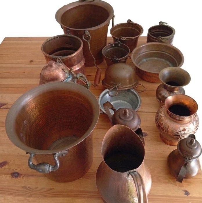 Tuinmeubilair (15) - Koper, Antiek en Kunst, Curiosa en Brocante