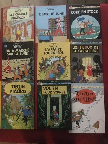 Tintin - 9 Facsimile-albums - 2003/2007