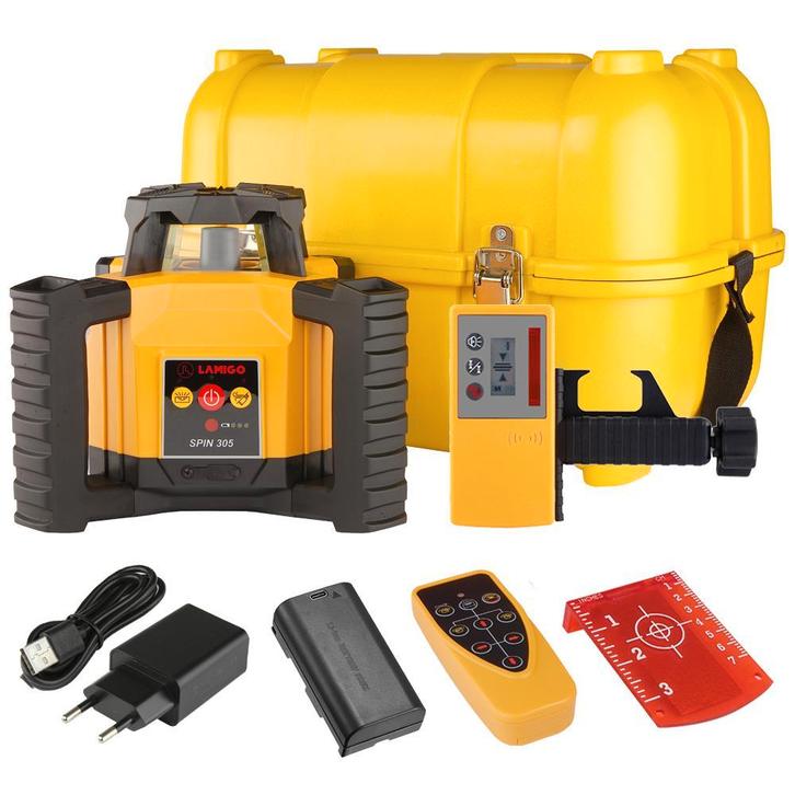 Rotatielaser Horizontaal | Afschot | 5 Jaar Garantie | Actie, Bricolage & Construction, Instruments de mesure, Enlèvement ou Envoi