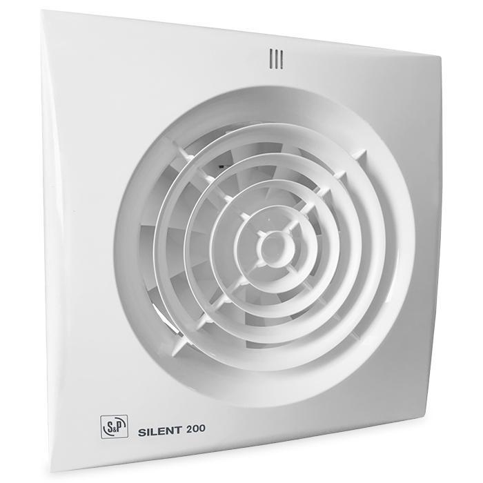Badkamer/toilet ventilator Soler & Palau Silent (200CHZ), Doe-het-zelf en Bouw, Ventilatie en Afzuiging, Nieuw, Verzenden