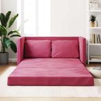 vidaXL Slaapbank vloermodel 2-in-1 122x204x55 cm fluweel, Verzenden, Nieuw