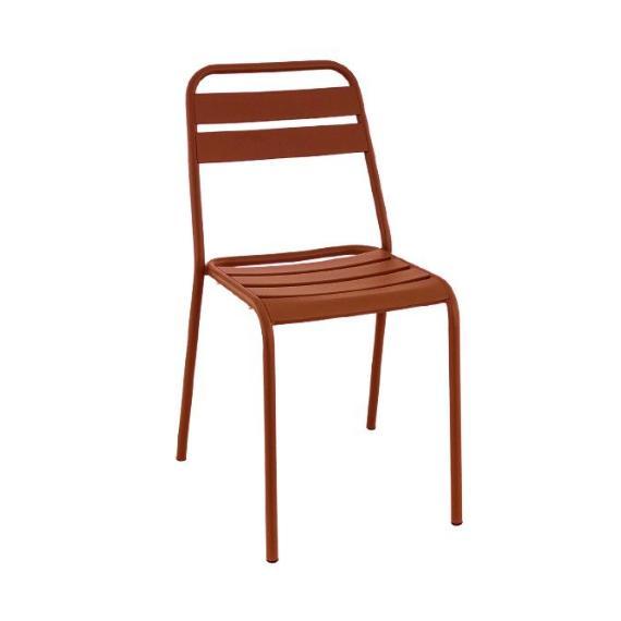 Nieuwe Terrasstoel Margriet - Roest- Vintage/Café, Tuin en Terras, Aarde en Mest, Ophalen