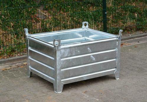 Stapelbak staal, opslagbak, voorraadbak Type M, Doe-het-zelf en Bouw, Kratten en Dozen, 100 cm of meer, Nieuw, Bak of Kist, 50 cm of meer