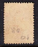 Ceylon 1862 - 8 pence zonder Wmk tand. 13 Mnh uitstekende, Gestempeld