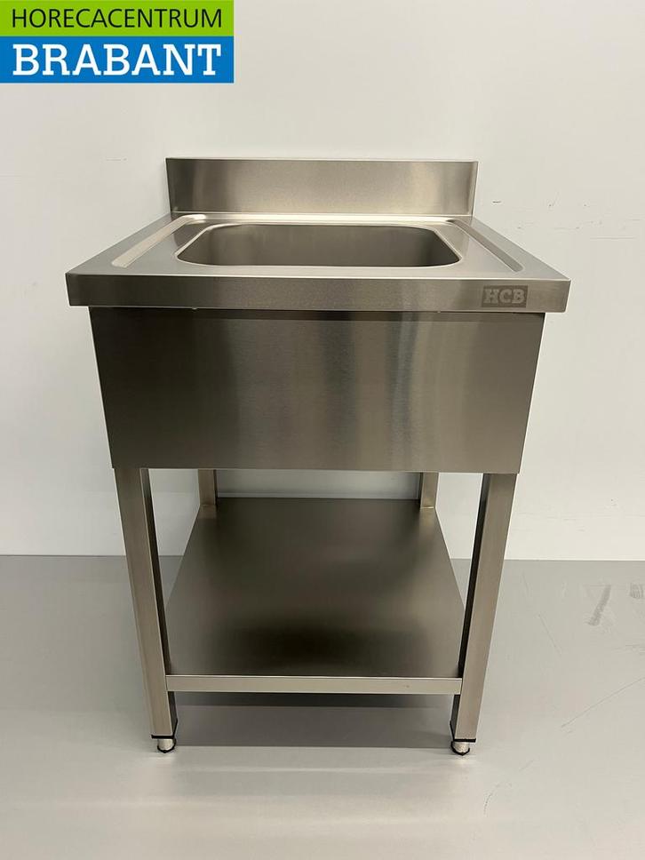 RVS Spoeltafel spoelbak 60 x 60 cm Horeca, Zakelijke goederen, Horeca | Meubilair en Inrichting, Ophalen of Verzenden
