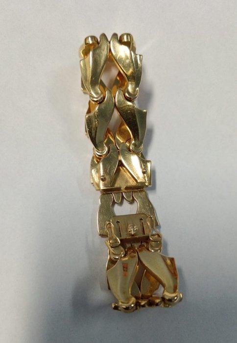 Armband - 18 karaat Geel goud, Handtassen en Accessoires, Armbanden